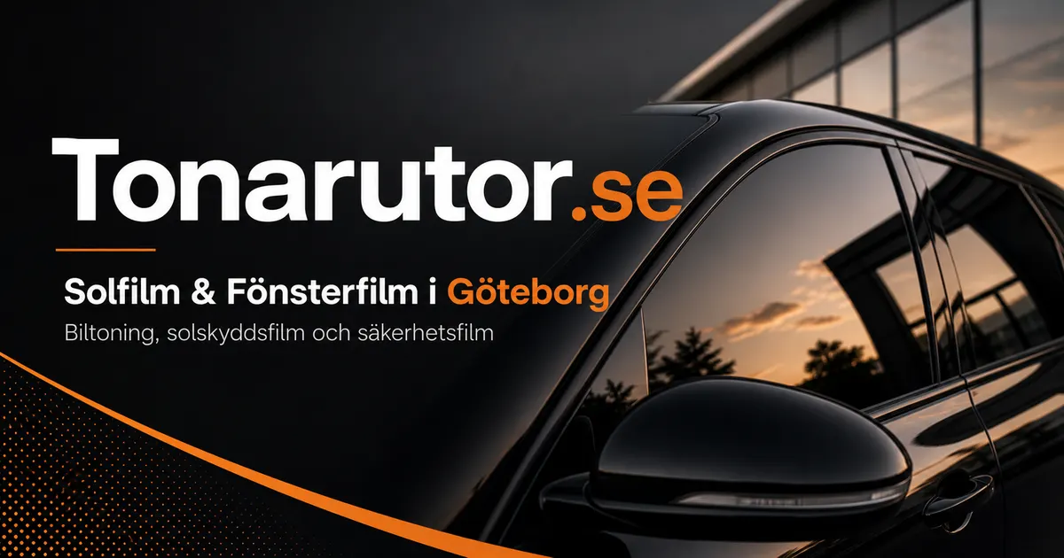 Tonarutor.se – solfilm och fönsterfilm i Göteborg