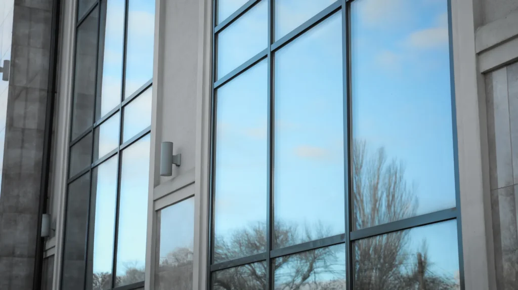 solfilm på fönster